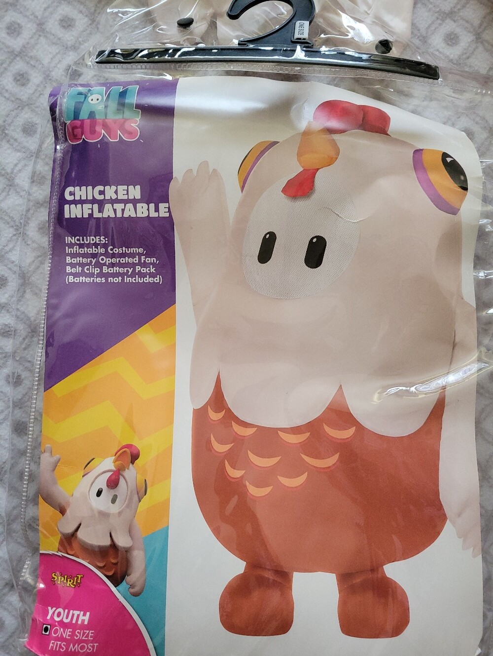 Fall Guys Chicken Inflatable Costume - Picture 3 of 3